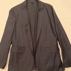 J. Crew Slim Fit Suit Jacket Medium Black 40R